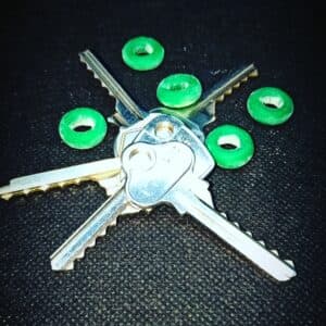 Aussie 5 bump key set